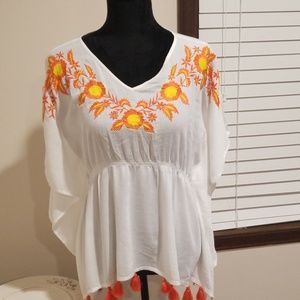 Crown & Ivy swim suit cover up